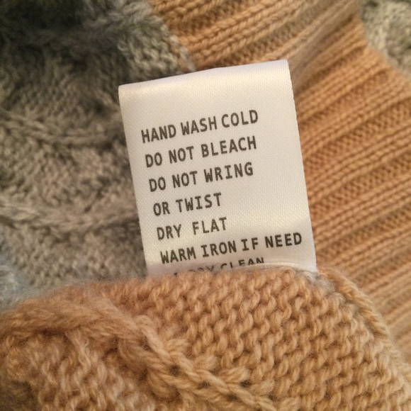 Bela NYC Cable Knit Pullover Wool/ Cashmere Blend Sweater Size 3 - Picture 6 of 9